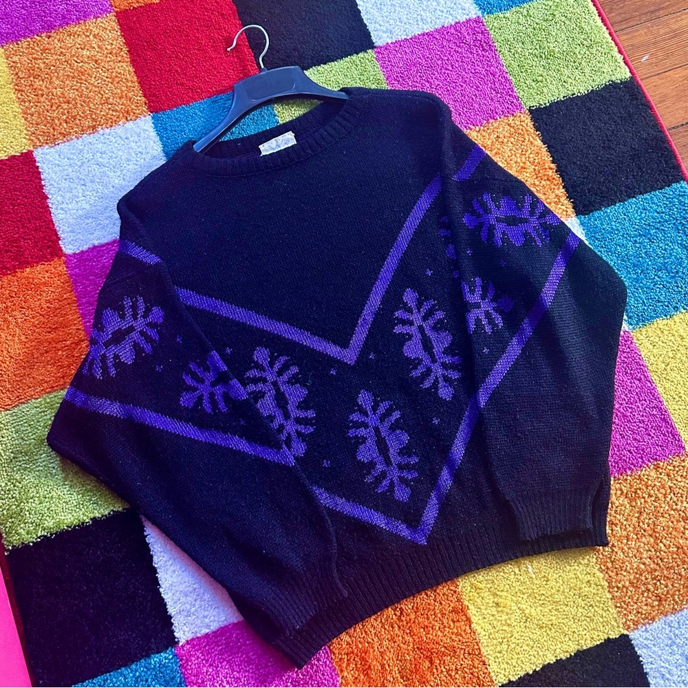 Vintage 80’s Geometric Sweater